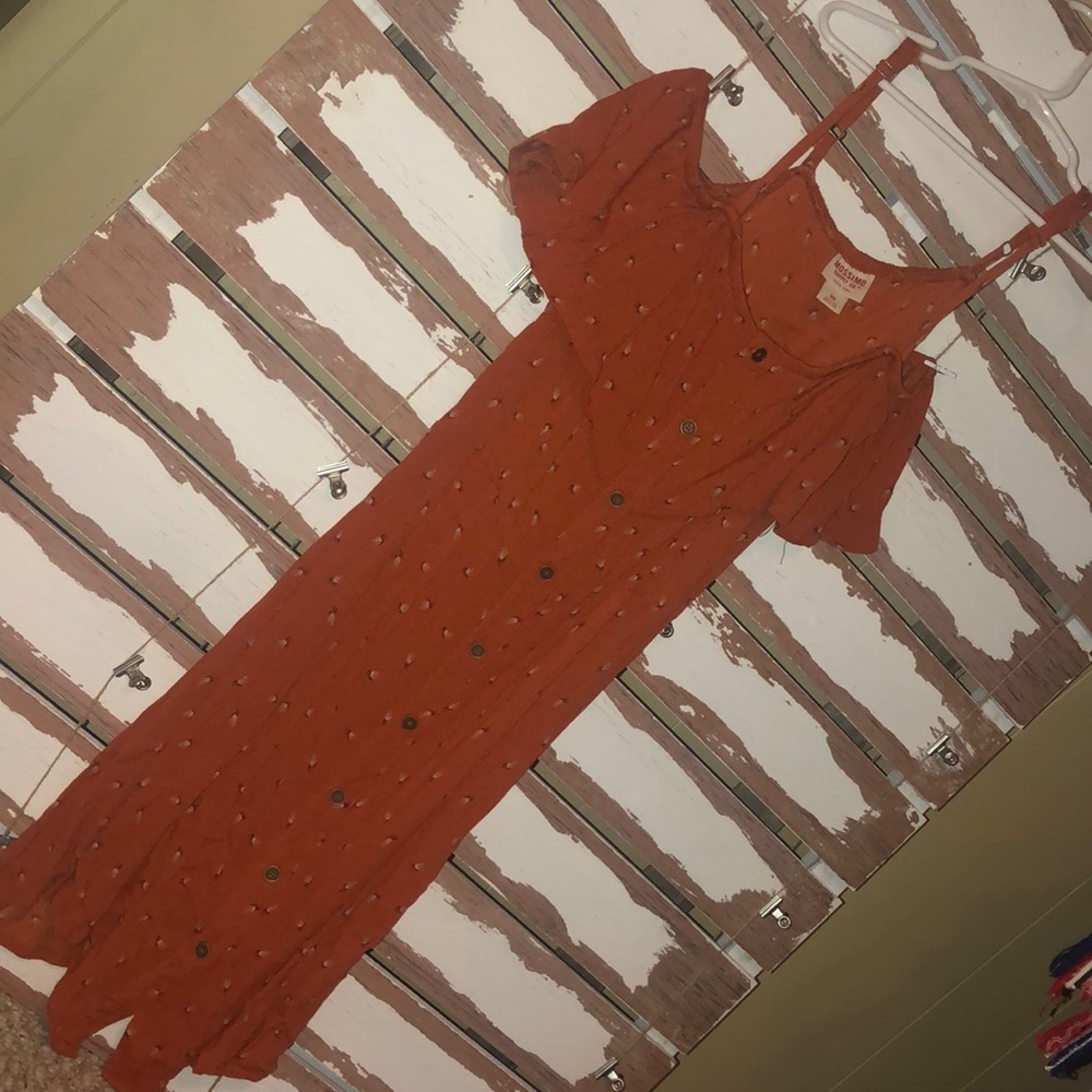 Burnt Orange Dress